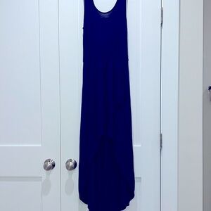 Gently worn navy high low dress